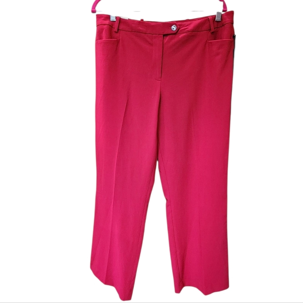 Nwt's Calvin Klein Cranberry Trousers